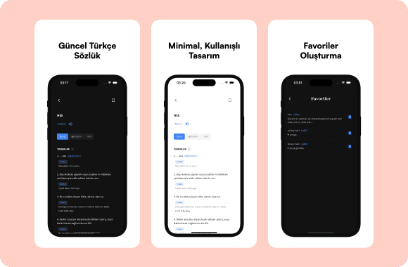 Türkçe Sözlük App